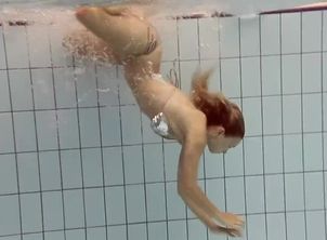Juggling udders underwater