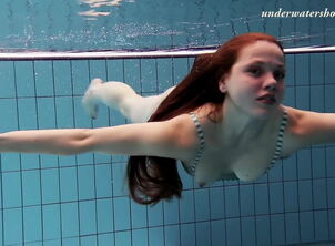 Salaka Ribkina in-ground swimming teen